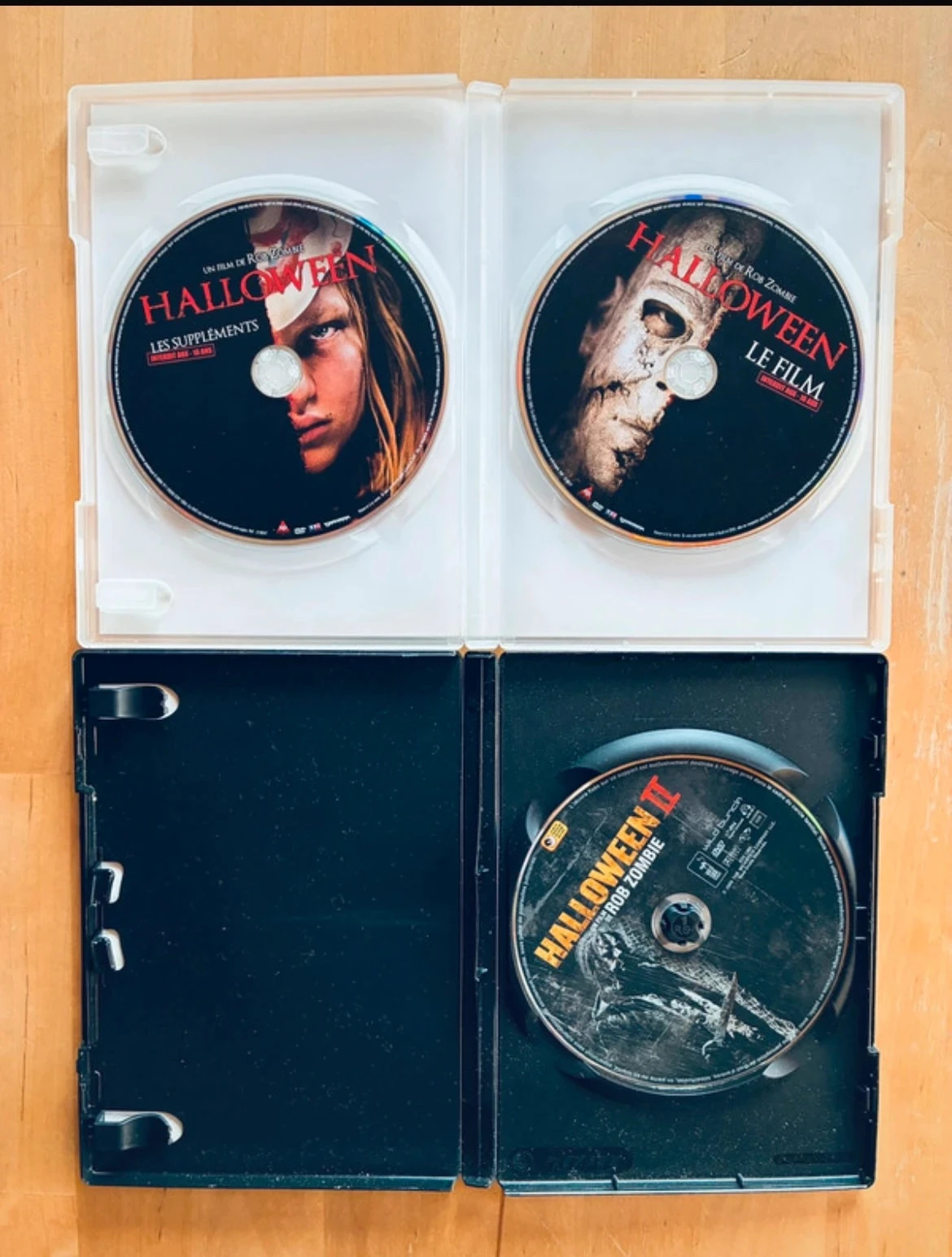 Lote 2 DVD Halloween 1 e 2 de Rob Zombie. – photo 2